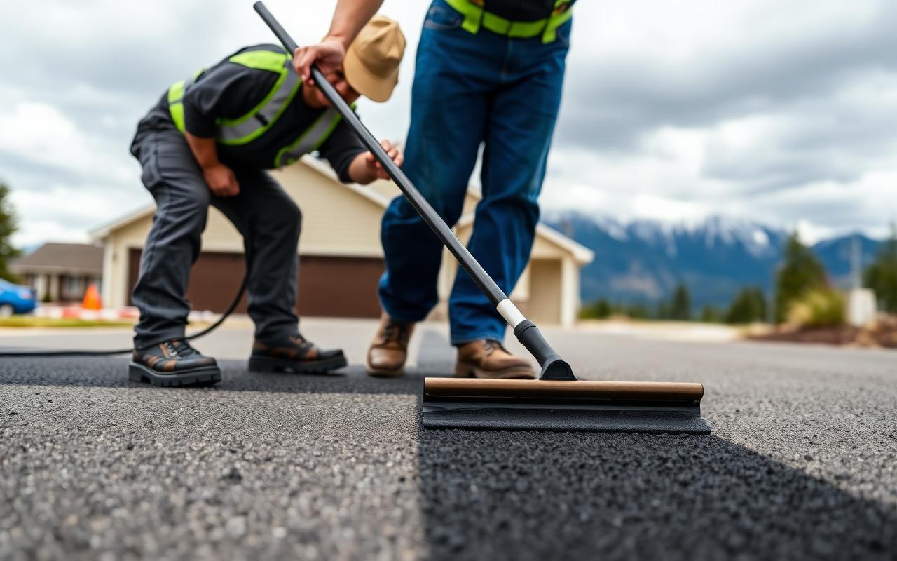 Why Asphalt Seal Coating Is Essential for Montana Driveways & Parking Lots